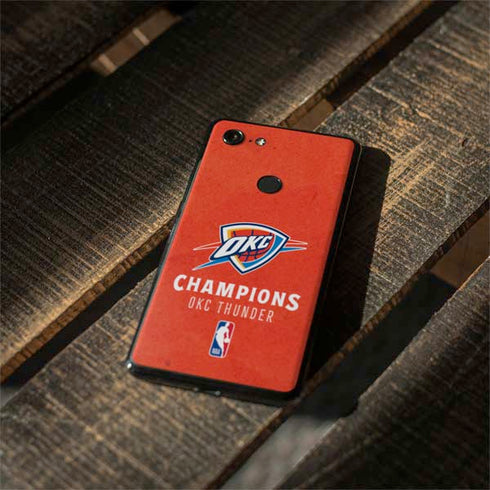 2025 NBA Champions Oklahoma City Thunder Google Pixel 3 XL Skin